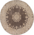 Antique Tabriz Area Rug (9' x 9')